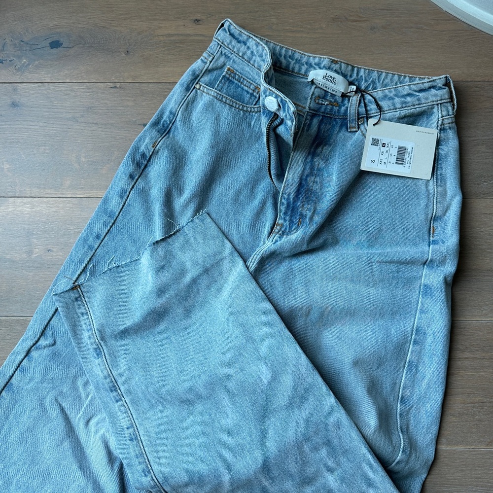 Iove bonito brand new with tags wide leg jeans